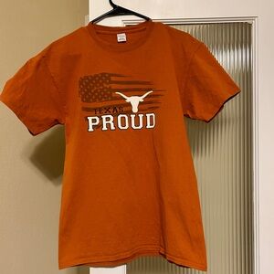 $10 SALE Shirt UT Longhorns Texas Proud Burnt Orange SEC Football Logo